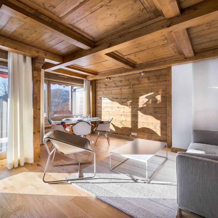 Spacieux T2 rénové avec Parking et WiFi à Megève, Proche Pistes - FR-1-453-68 - Apartment (4 Erwachsene) - 3