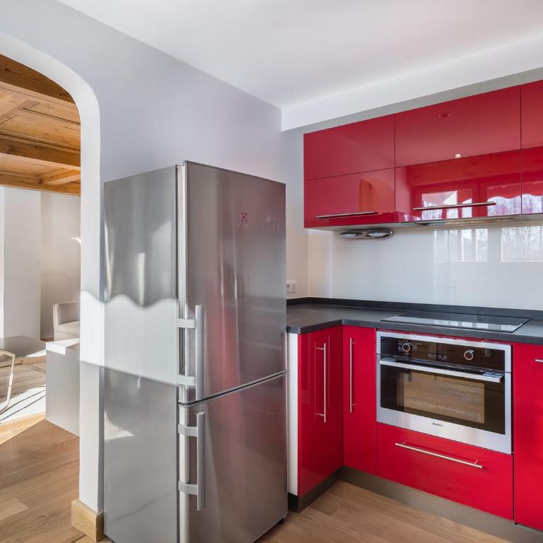 Spacieux T2 rénové avec Parking et WiFi à Megève, Proche Pistes - FR-1-453-68 - Apartment (4 Erwachsene) - 7