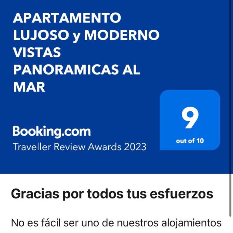 APARTAMENTO LUJOSO y MODERNO VISTAS PANORAMICAS AL MAR - Apartamento de 1 dormitorio - 13