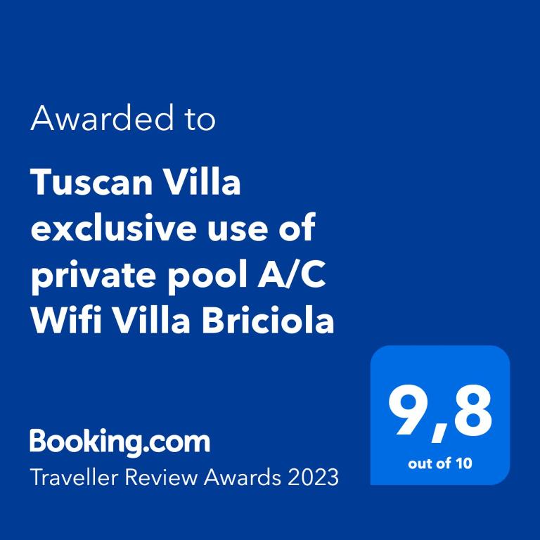 Tuscan Villa exclusive use of private pool A/C Wifi Villa Briciola - Villa con 3 Camere da Letto e Piscina Privata - 39