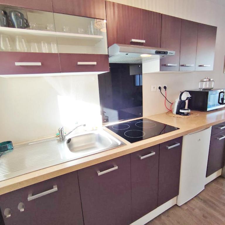 L'Escampette, Duplex T3, centre Luchon, wifi, casier à skis, 4 personnes - Appartement 2 Chambres - 6