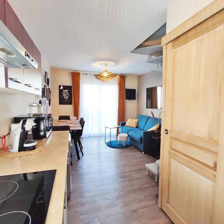 L'Escampette, Duplex T3, centre Luchon, wifi, casier à skis, 4 personnes - Appartement 2 Chambres - 4