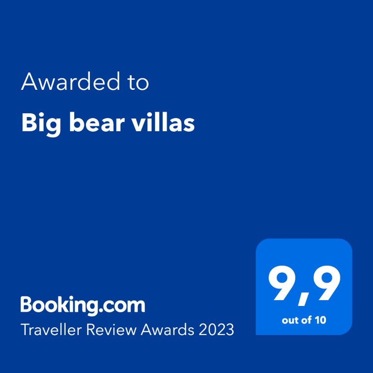 Big bear villas - Three-Bedroom Villa - 29
