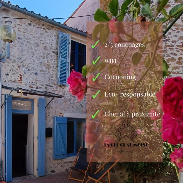 Bienvenue au Cocon Chaumois - Logement atypique Les Sables d'Olonne - La Clé Chaumoise - Appartement 1 Chambre - 1