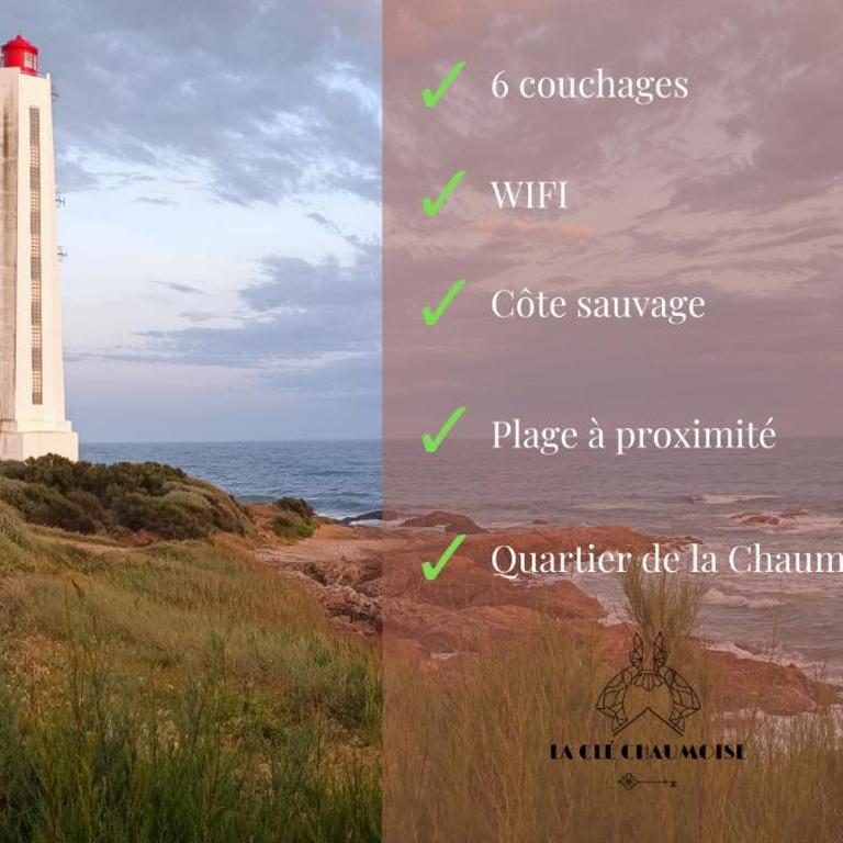 Appartement T3 - Vue Mer - La Chaume - Au calme - La Clé Chaumoise - Two-Bedroom Apartment - 6