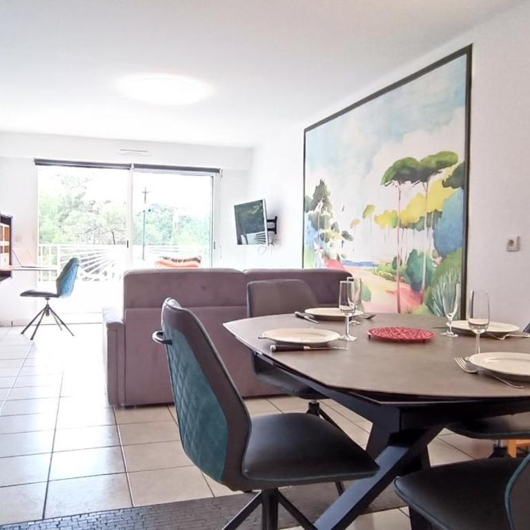 Superbe appartement avec piscine chauffée et parking privé - La Clé Chaumoise - Apartment mit 2 Schlafzimmern - 2