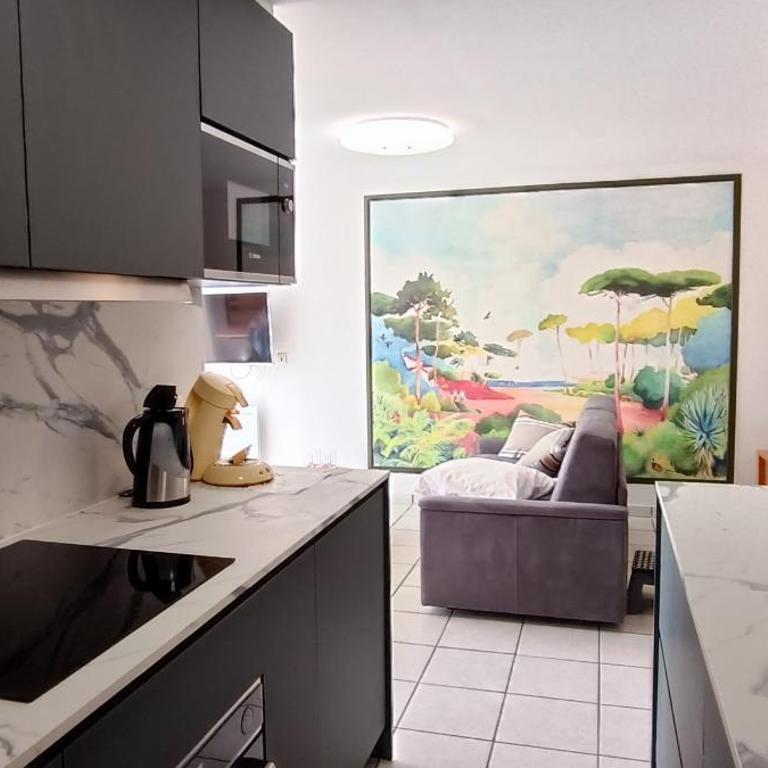 Superbe appartement avec piscine chauffée et parking privé - La Clé Chaumoise - Apartment mit 2 Schlafzimmern - 8