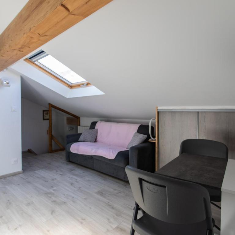 Le Coq Charmant petit studio climatisé en centre ville d'Embrun - Appartement 1 Chambre - 3
