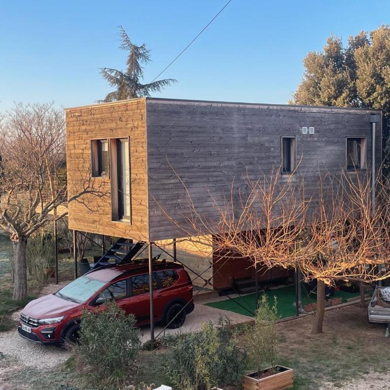campdebaseventoux, vue sur le ventoux insolite - Maison 1 Chambre - 8