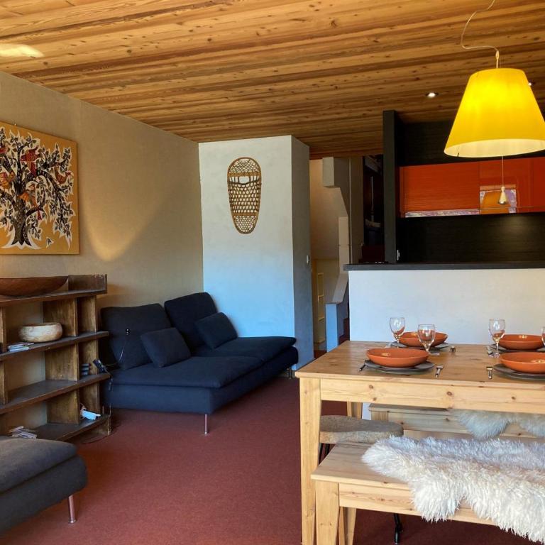 Confort 3P 70's skis aux pieds, Avoriaz - Apartment mit 2 Schlafzimmern - 5