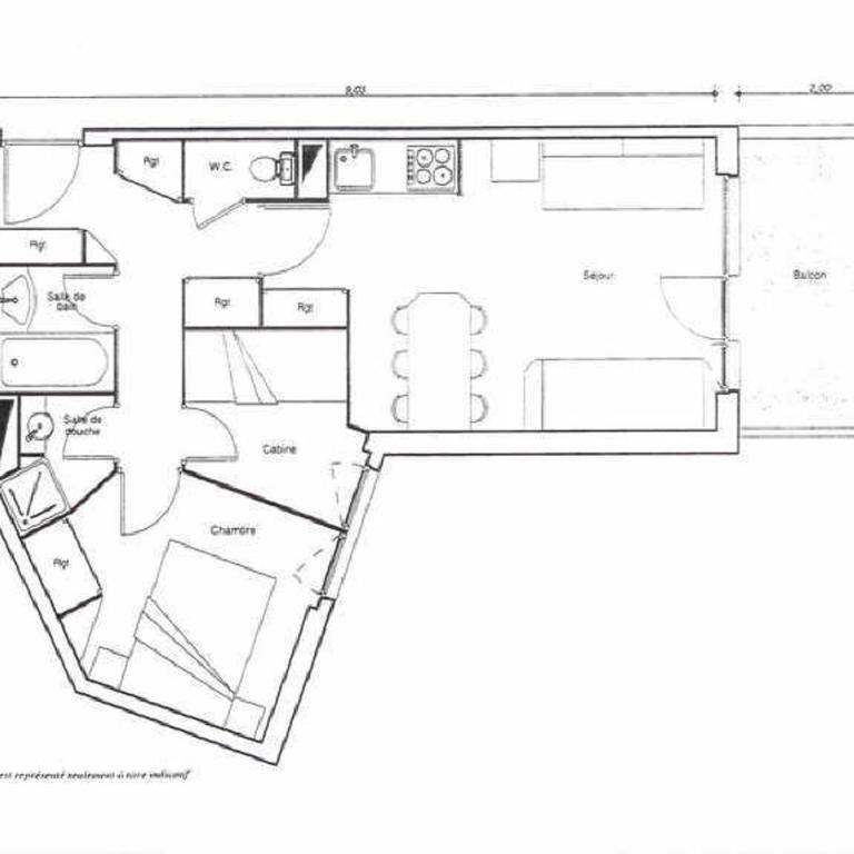 Appartement scandinave rénové, 6-7 pers, skis aux pieds - Appartement 2 Chambres - 2