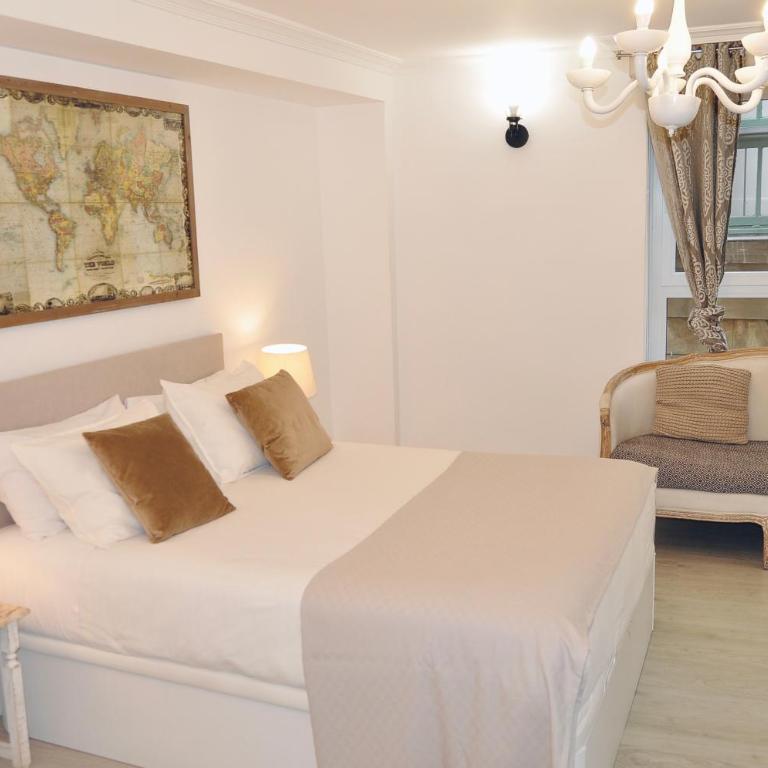 Mirador Catedral de Santiago - Suite Deluxe con cama extragrande - 12