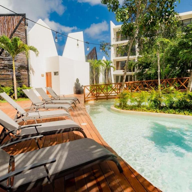 Near Beach+Jungle Views. King bed+220 megs+2 bikes - Apartamento de 1 dormitorio - 25