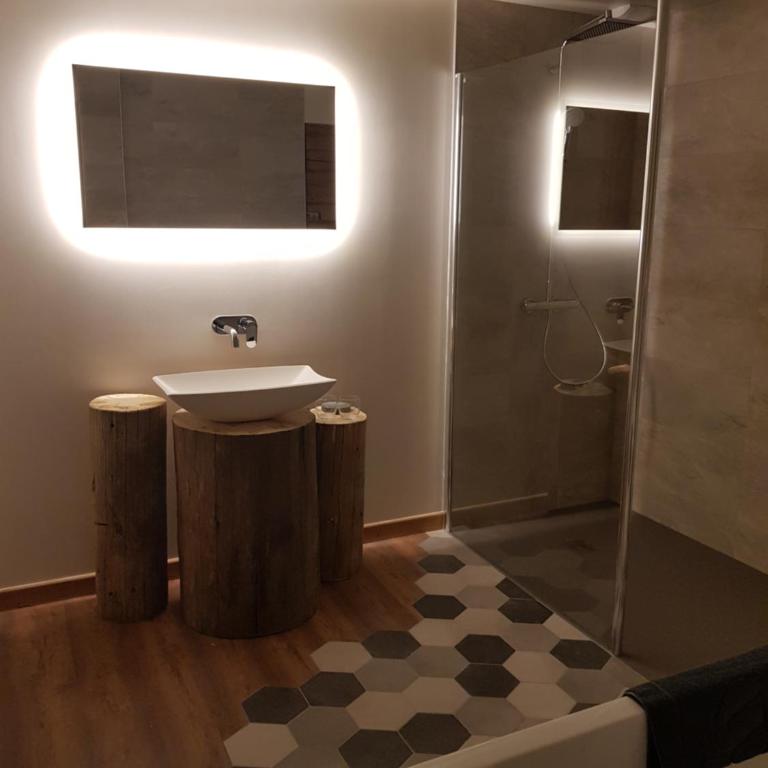Aux fermes de la Croix, Maison d'hôtes, Spa - Camera Matrimoniale/Doppia con Letti Singoli con Terrazza - 6