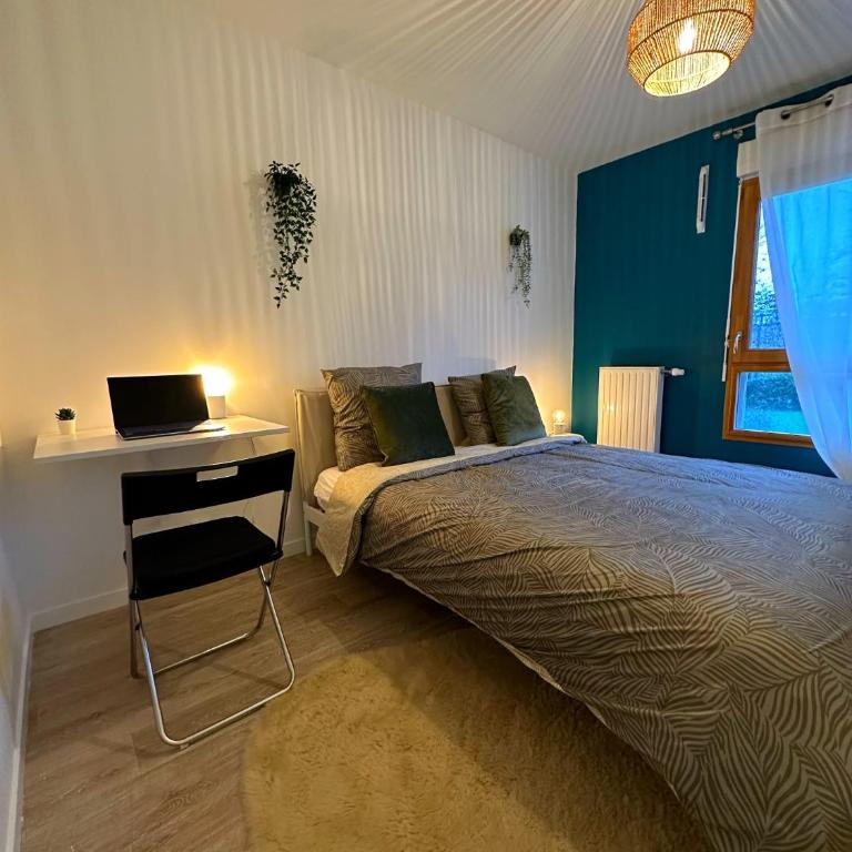 La plaine paisible - 15mn Paris 15mn Stade de France - Two-Bedroom Apartment - 17