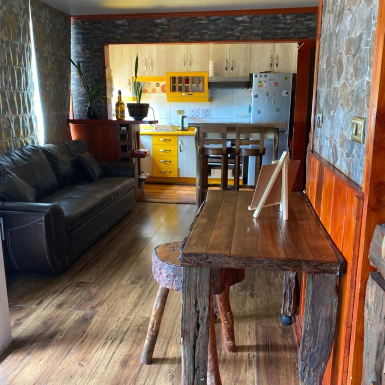 Centro de Temuco Depto único, rústico y a pasos de todo Incluye estacionamiento - Apartamento de 1 dormitorio - 11