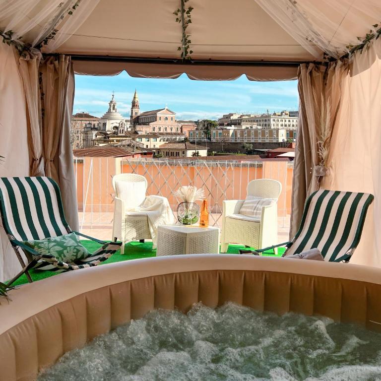 Colosseum House - Private Rooftop, Jacuzzi Hot Tub & View - Appartamento - 2