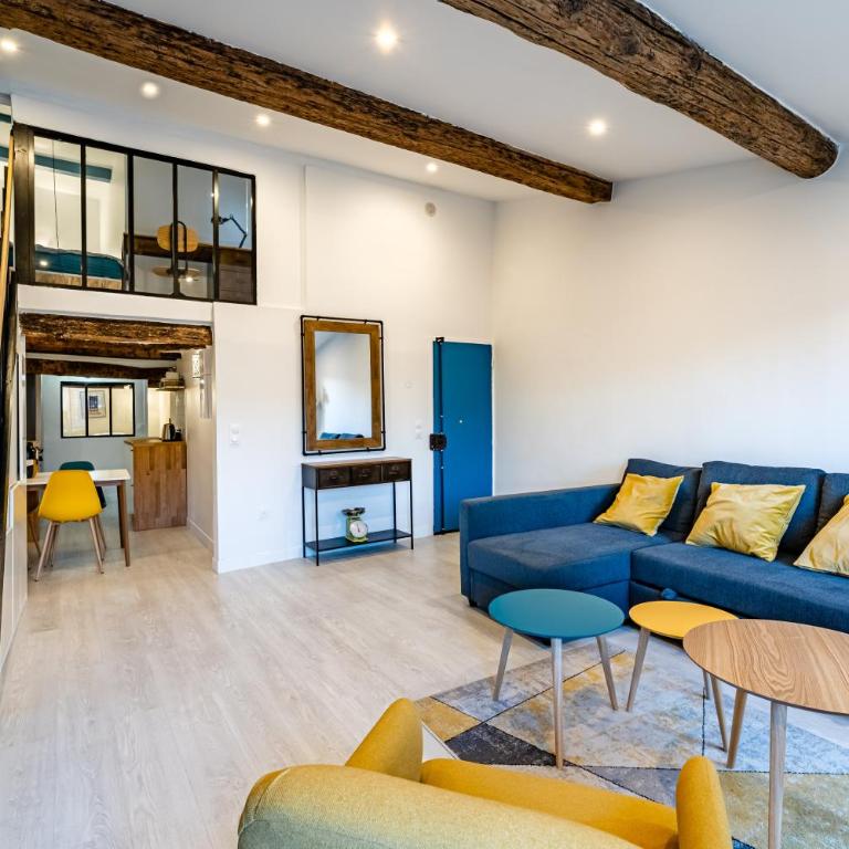 ROCHE : 3 Chambres,6 personnes, bien équipé, déco+ - Appartamento con 3 Camere da Letto - 8