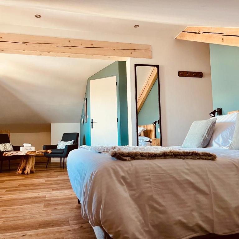 Hôtel les Chaumettes - Chambre Supérieure Lit Queen-Size - 5