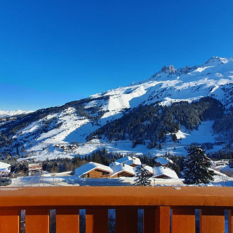 Appartement 3 étoiles avec balcon, vue montagne à Méribel Mottaret - Two-Bedroom Apartment - 10