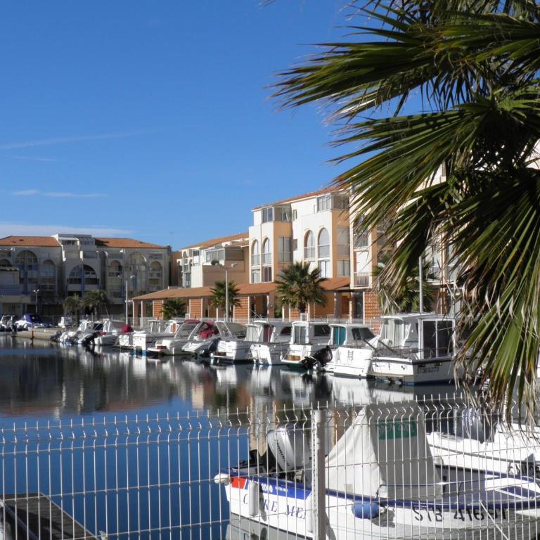 Studio à Sète avec vue mer, parking privé - FR-1-338-486 - Studio - 6