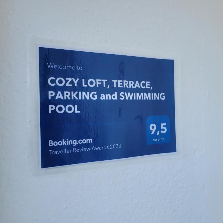 "COZY LOFT", TERRACE, PARKING and SWIMMING POOL - Apartamento de 1 dormitorio - 30