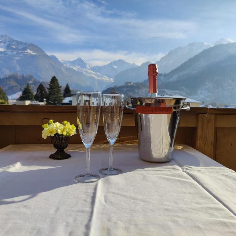 Uptown Apartments Interlaken free Parking - Appartamento con 2 Camere da Letto - 4