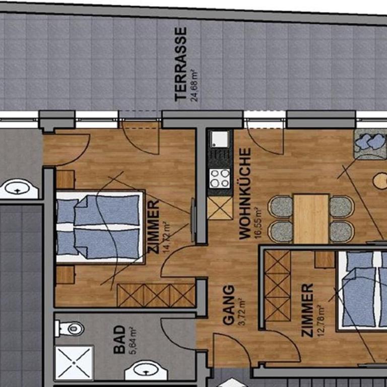 A CASA Amethyst - Apartment mit 2 Schlafzimmern - 7