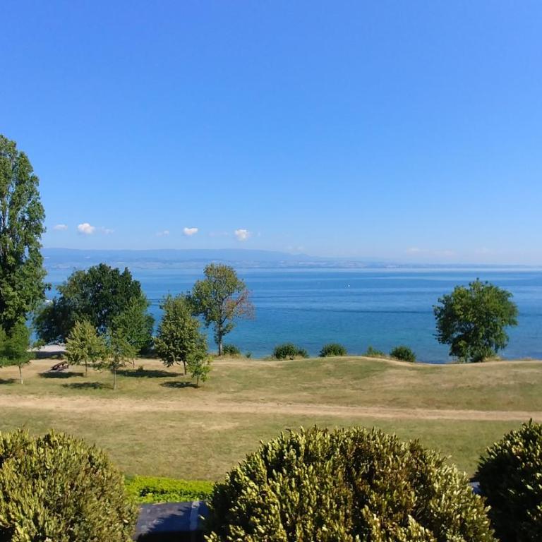Lakefront. Appartement pieds dans l'eau. View and direct access to the lake. - Appartement 2 Chambres - 6