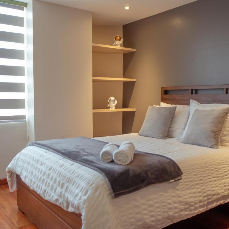 Penthouse Familiar, amplio y con garaje en el centro de Riobamba - Wanderlot Leganza - Three-Bedroom Apartment - 3