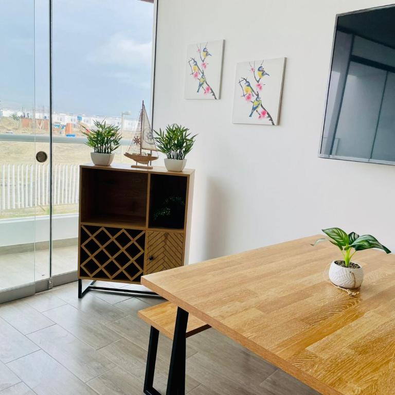 A 3 minutos de la Playa Hermoso Departamento con Piscina y Parrilla - Apartamento de 2 dormitorios - 26