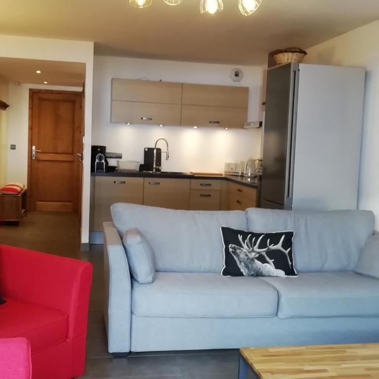 Spacieux 4 Pièces 6 pers, Balcon, Cheminée, Parking à Bourg-Saint-Maurice - FR-1-411-876 - Apartamento - 2