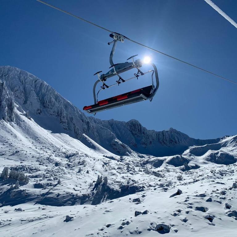 Studio MARMOTTE FONT-ROMEU 4 personnes avec balcon Résidence VAL SOLEIL entièrement rénové en juin 2021 place de PARKING & WIFI gratuit , draps & serviettes de toilettes non inclus, sabanas y toallas no incluidos - Studio - 17