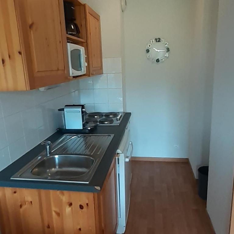 Charmant 2 pièces pour 4 avec balcon, au pied des pistes à Modane - FR-1-265-331 - Apartamento (4 adultos) - 4