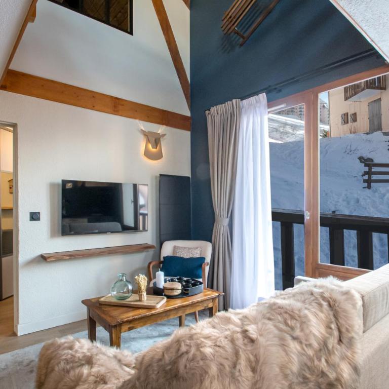 Le Chalerick - Appartement chalet d'exception 4 étoiles - skis aux pieds - 70 m2 entièrement rénové, idéal pour 6 à 8 personnes - Appartement Supérieur - 6