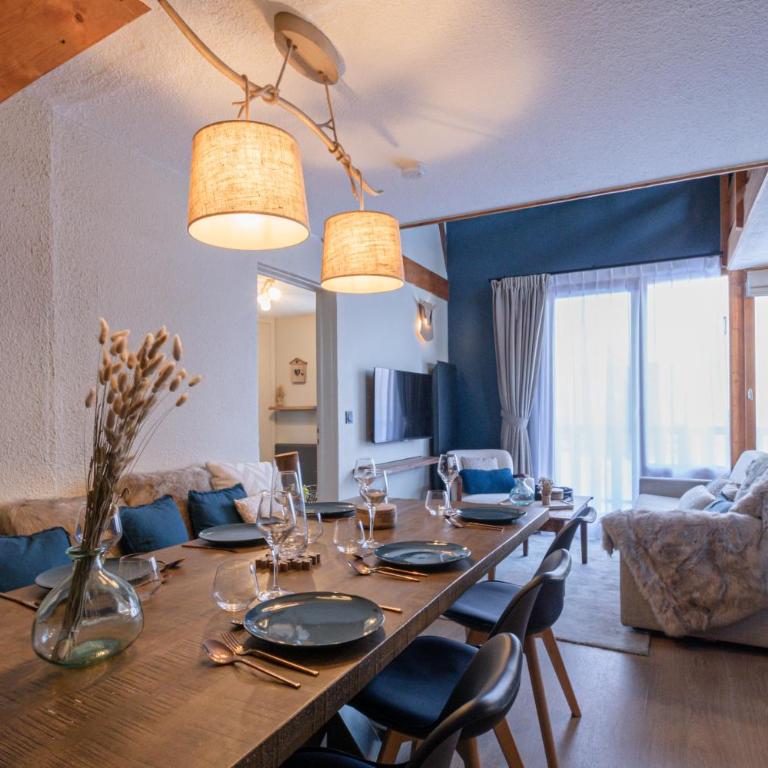 Le Chalerick - Appartement chalet d'exception 4 étoiles - skis aux pieds - 70 m2 entièrement rénové, idéal pour 6 à 8 personnes - Appartement Supérieur - 5