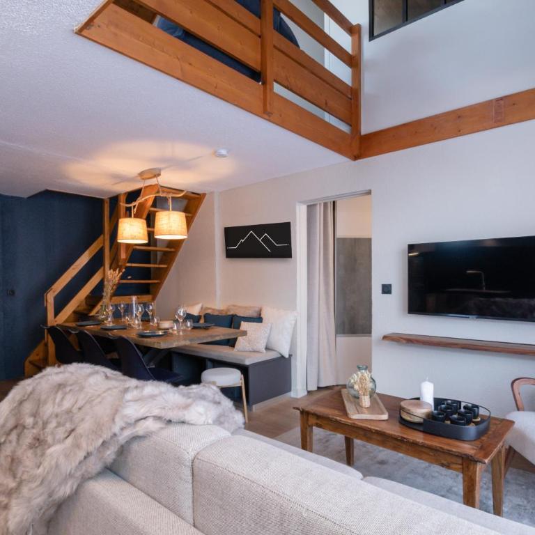 Le Chalerick - Appartement chalet d'exception 4 étoiles - skis aux pieds - 70 m2 entièrement rénové, idéal pour 6 à 8 personnes - Appartement Supérieur - 4