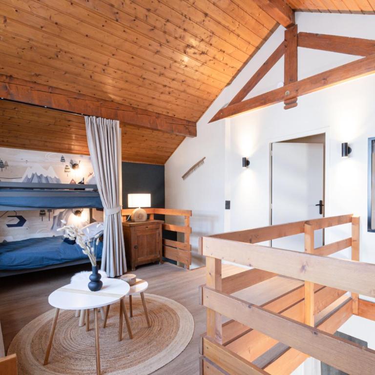 Le Chalerick - Appartement chalet d'exception 4 étoiles - skis aux pieds - 70 m2 entièrement rénové, idéal pour 6 à 8 personnes - Appartement Supérieur - 11