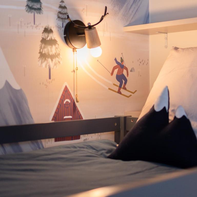 Le Chalerick - Appartement chalet d'exception 4 étoiles - skis aux pieds - 70 m2 entièrement rénové, idéal pour 6 à 8 personnes - Appartement Supérieur - 13