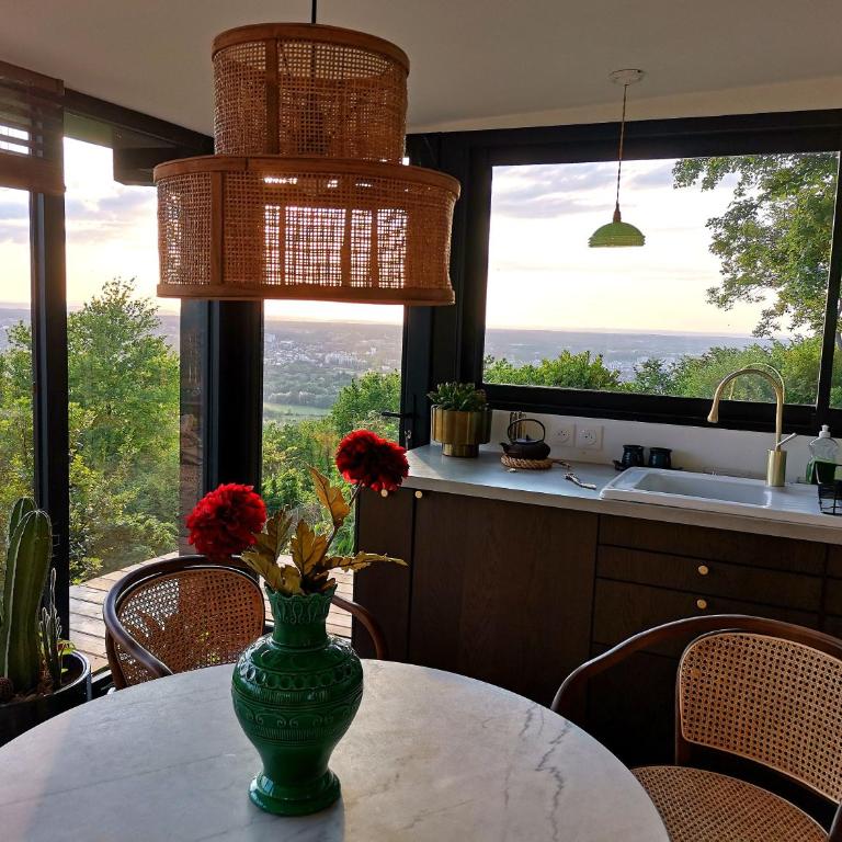 lodge-bélvédere sur les hauteurs de vichy - Suite - Vue sur Montagne - 16