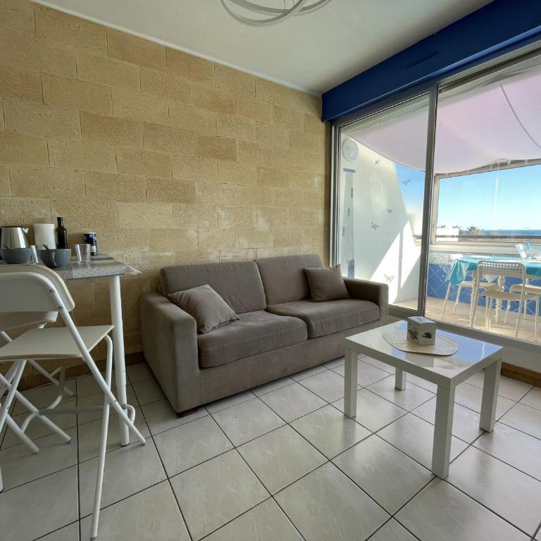 Studio à Sète avec vue mer, parking privé - FR-1-338-486 - Studio - 11