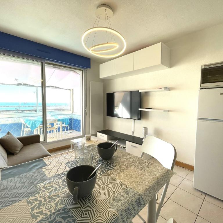 Studio à Sète avec vue mer, parking privé - FR-1-338-486 - Studio - 13