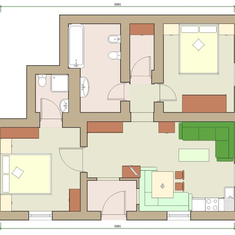 Gosthof Kastelruth - Appartamento con 2 Camere da Letto - 6