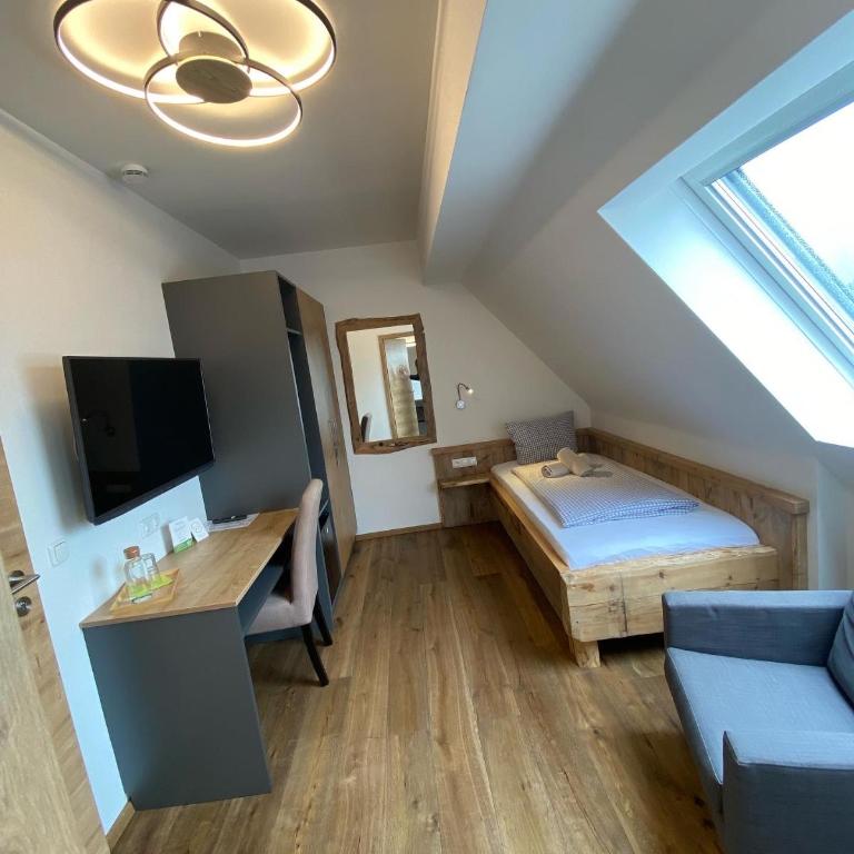 Hotel garni Alpengruss - Comfort Einzelzimmer - 3