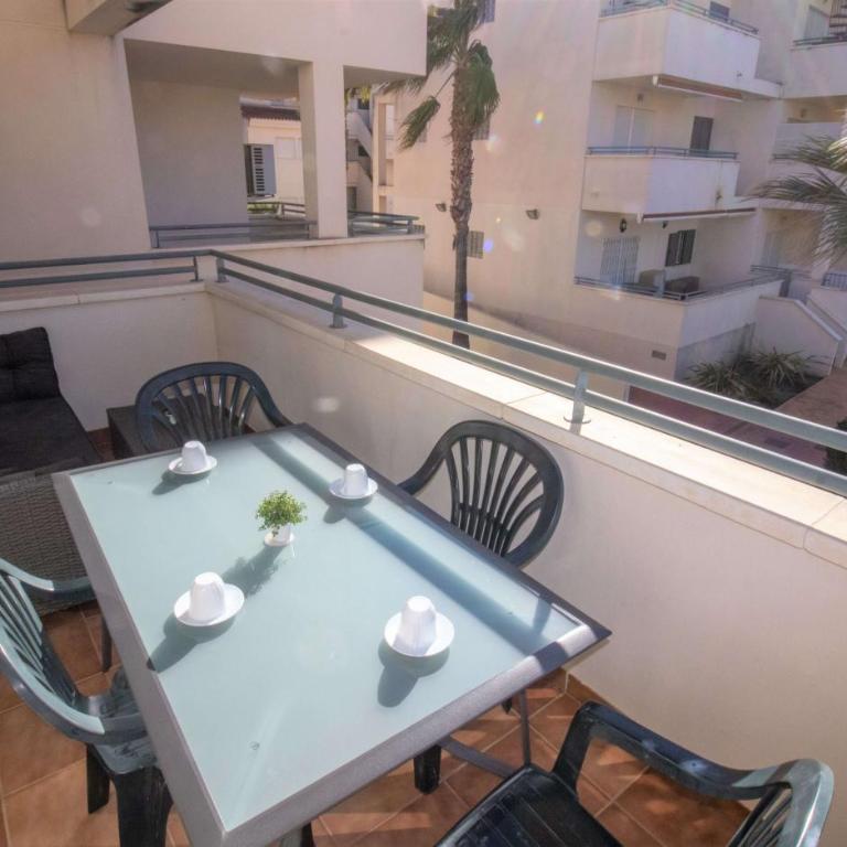 Urbanización familiar LAS ARENAS superior Alcoceber ALBERT VILLAS - Apartamento con vistas a la piscina - 23