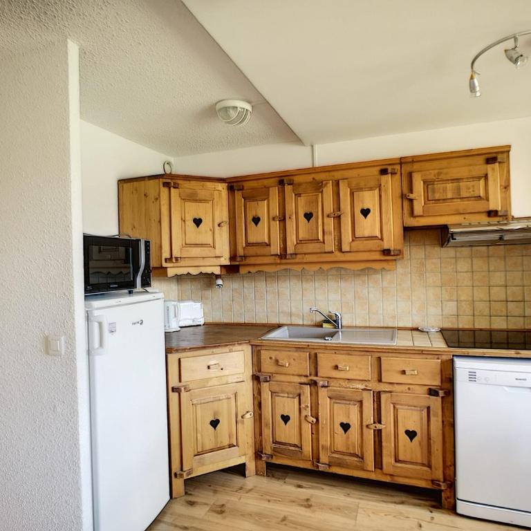 2 Pièces Cabine 6 Pers, Ski aux Pieds, Animaux Admis, Parking - Apartamento de 1 dormitorio - 8