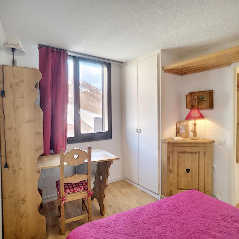 2 pièces rénové, au pied des pistes, pour 6 pers, Les Menuires - Apartment mit 1 Schlafzimmer - 12