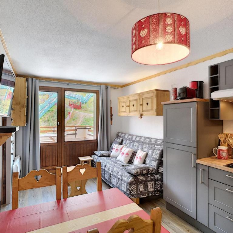 Ski aux pieds : 2 pièces, 5 pers, terrasse, parking gratuit, WiFi - Appartamento con 1 Camera da Letto - 1