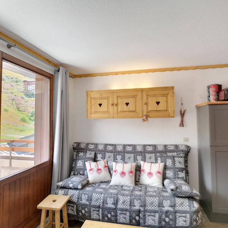 Ski aux pieds : 2 pièces, 5 pers, terrasse, parking gratuit, WiFi - Appartamento con 1 Camera da Letto - 6