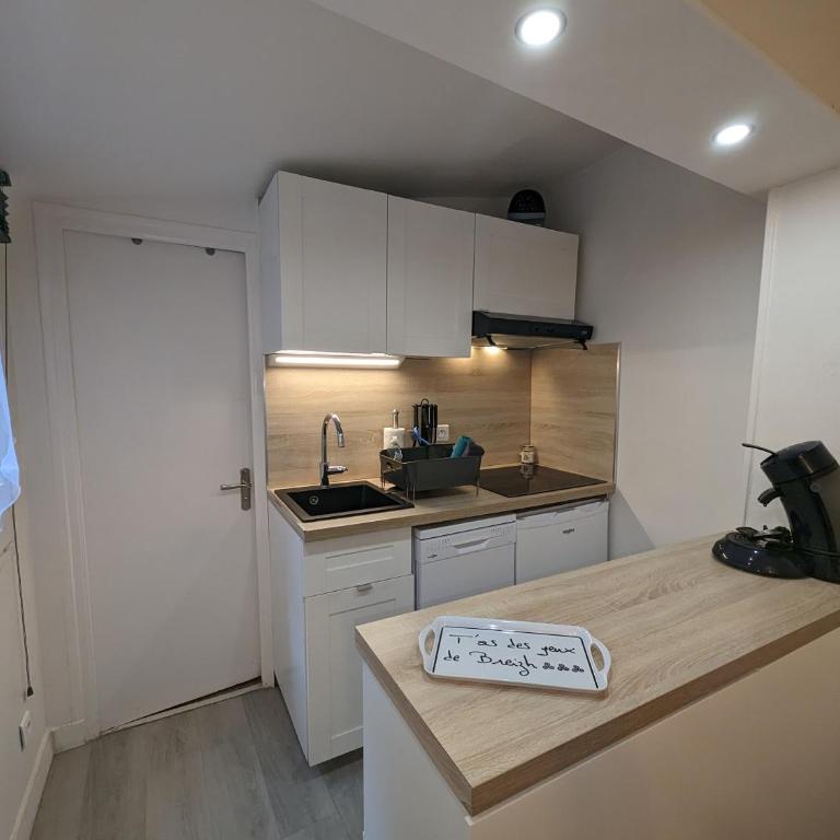 Hypercentre, au calme, 5 min de la plage : KERDAMEZ ! - Apartment mit 1 Schlafzimmer - 5